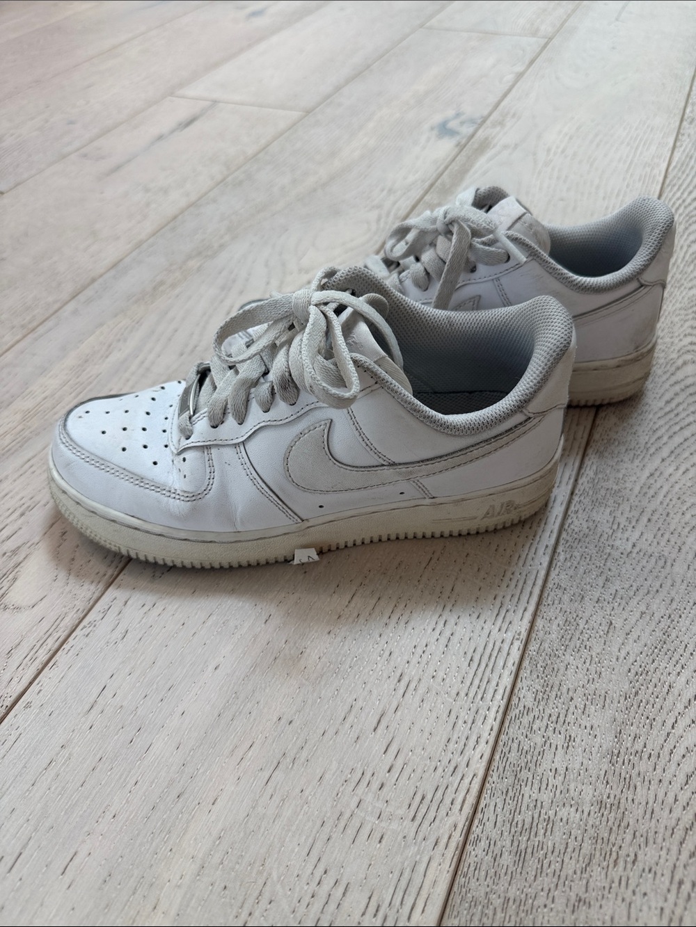 Nike Women’s White Low-Top Leather Sneakers